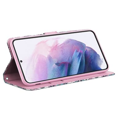 SKALO Samsung A34 5G Blommigt 3D Plånboksfodral