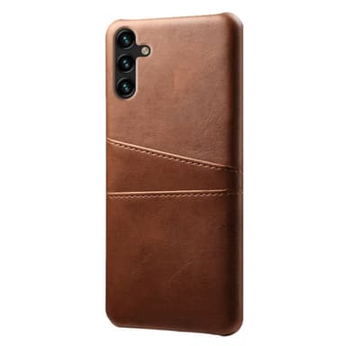 SKALO Samsung A34 5G PU-Läder Korthållare Skal - Brun