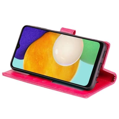 SKALO Samsung A54 5G Mandala Plånboksfodral - Cerise