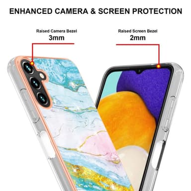 SKALO Samsung A34 5G Marmor TPU-skal - Motiv 4