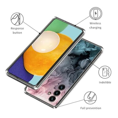 SKALO Samsung A54 5G Marmor TPU-skal - Motiv 4