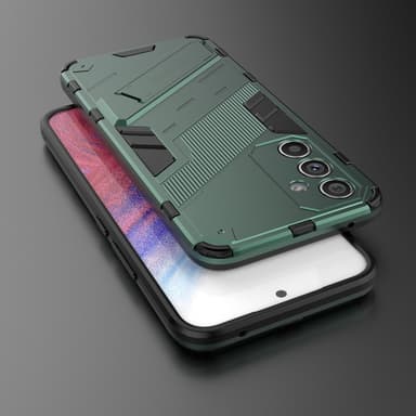 SKALO Samsung A54 5G Armor Hybrid BIBERCAS Skal - Grön