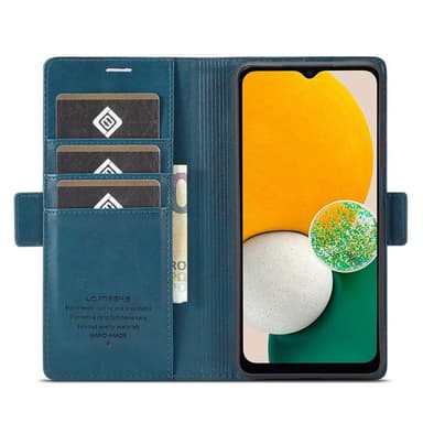 SKALO Samsung A14 4G/5G LC.IMEEKE Plånboksfodral i PU-Läder - Grön