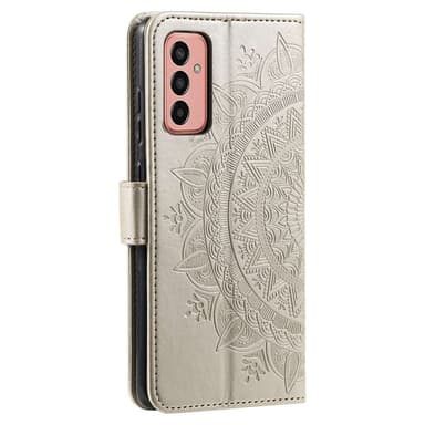 SKALO Samsung A14 4G/5G Mandala Plånboksfodral - Guld