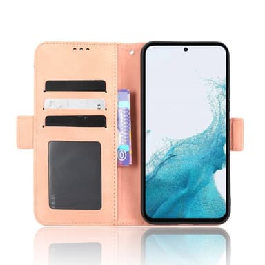 SKALO Samsung A54 5G 6-FACK Plånboksfodral - Rosa