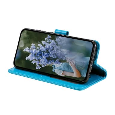 SKALO Samsung A34 5G Mandala Plånboksfodral - Blå