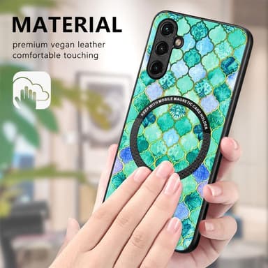 SKALO Samsung A14 4G/5G Motivskal med Magnetisk Ring - Motiv 2