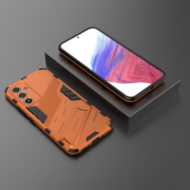 SKALO Samsung A54 5G Armor Hybrid BIBERCAS Skal - Orange