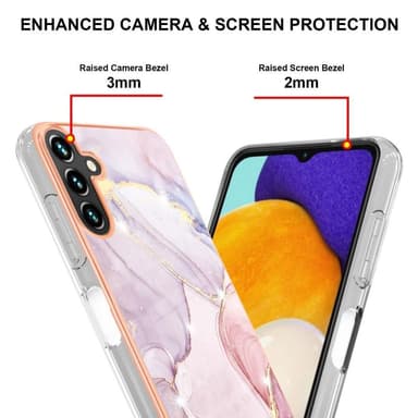 SKALO Samsung A54 5G Marmor TPU-skal - Motiv 2