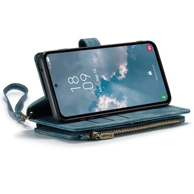 CaseMe Samsung A54 5G CaseMe Big Wallet Plånboksfodral - Blå