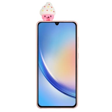 SKALO Samsung A34 5G 3D Cartoon Skal