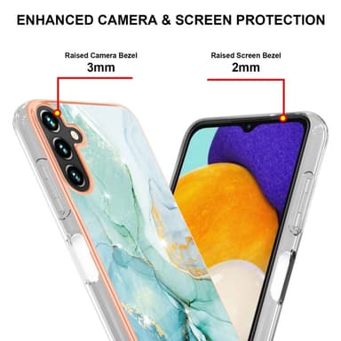 SKALO Samsung A54 5G Marmor TPU-skal - Motiv 3