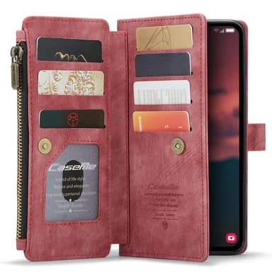CaseMe Samsung A54 5G CaseMe Big Wallet Plånboksfodral - Röd