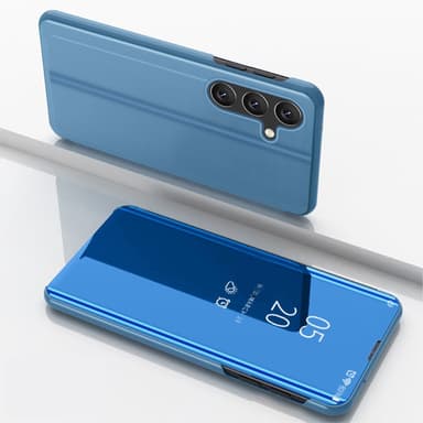 SKALO Samsung A54 5G Clear View Spegel fodral - Blå