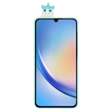 SKALO Samsung A34 5G 3D Cartoon Skal