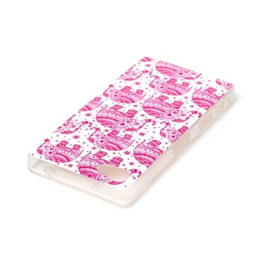 TPU Skal Z5 Compact - Ethnic Style Elephants
