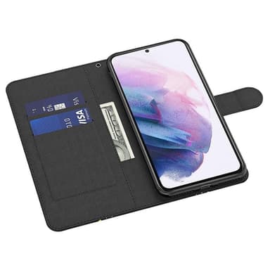 SKALO Samsung A34 5G Marmor 3D Plånboksfodral