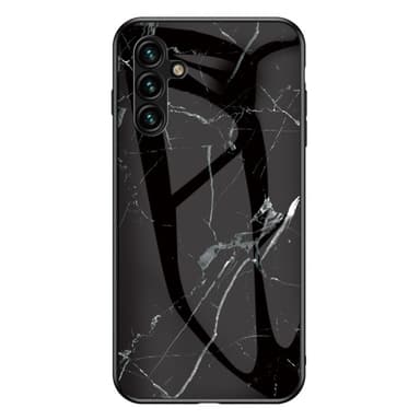 SKALO Samsung A54 5G Marmor Härdat Glas TPU-skal - Motiv 4