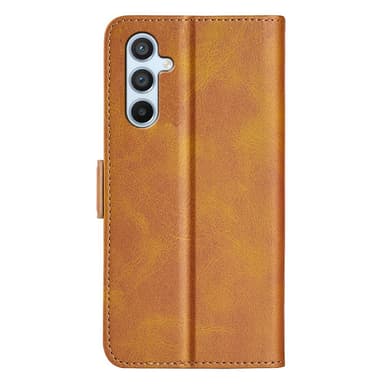 SKALO Samsung A54 5G Premium Plånboksfodral - Ljusbrun