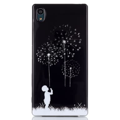 Sony Xperia Z5 TPU Skal Little Boy and Dandelions