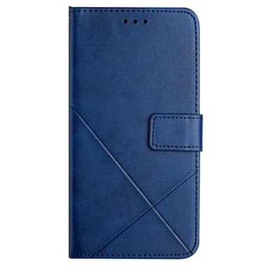 SKALO Samsung A54 5G Embossed Plånboksfodral i PU-Läder - Blå