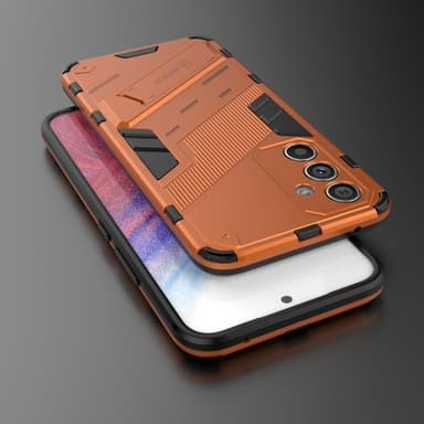 SKALO Samsung A54 5G Armor Hybrid BIBERCAS Skal - Orange