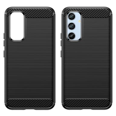 SKALO Samsung A54 5G Armor Carbon Stöttåligt TPU-skal - Svart