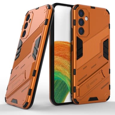 SKALO Samsung A34 5G Armor Hybrid BIBERCAS Skal - Orange
