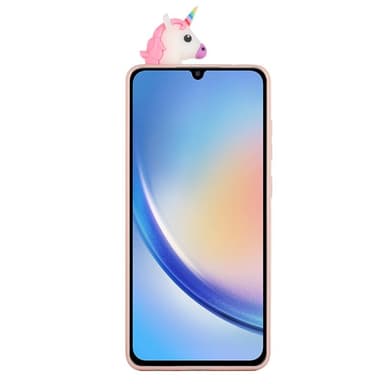 SKALO Samsung A34 5G 3D Cartoon Skal