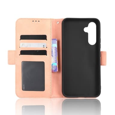 SKALO Samsung A54 5G 6-FACK Plånboksfodral - Rosa