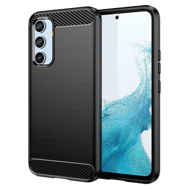 SKALO Samsung A54 5G Armor Carbon Stöttåligt TPU-skal - Svart