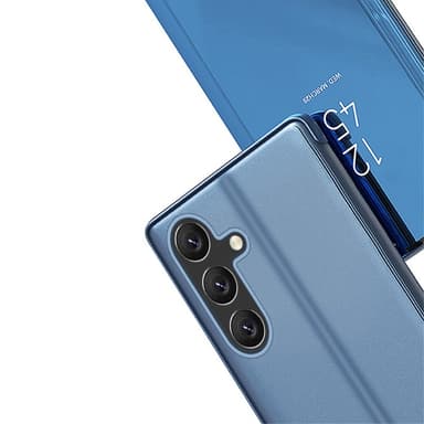 SKALO Samsung A54 5G Clear View Spegel fodral - Svart