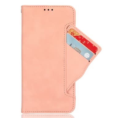 SKALO Samsung A54 5G 6-FACK Plånboksfodral - Rosa