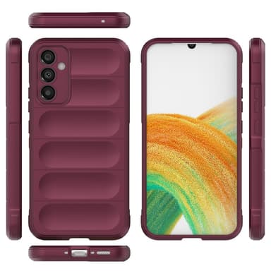 SKALO Samsung A34 5G Rugged Bumpers TPU-Skal