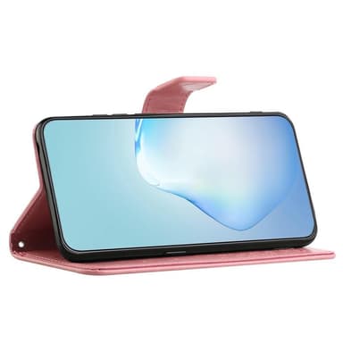 SKALO Samsung A14 4G/5G Owl Tree Plånboksfodral - Rosa