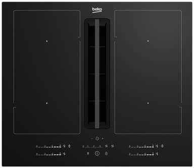 Beko Induktionshäll med fläkt HIXI64701UP (60cm)