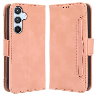SKALO Samsung A54 5G 6-FACK Plånboksfodral - Rosa