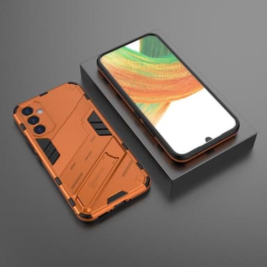 SKALO Samsung A34 5G Armor Hybrid BIBERCAS Skal - Orange