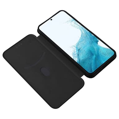 SKALO Samsung A54 5G Carbon Fiber Plånboksfodral - Svart