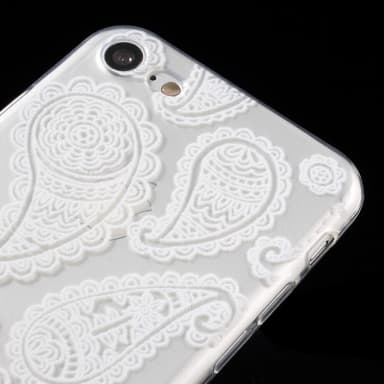 iPhone 7 4,7"" TPU Skal - Paisley Flowers