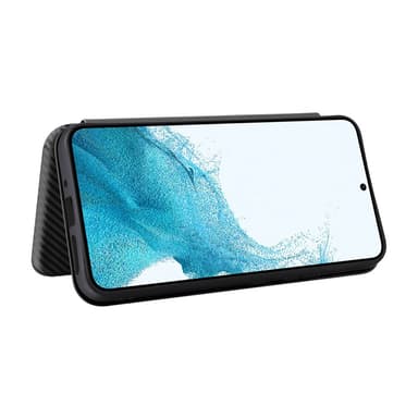 SKALO Samsung A54 5G Carbon Fiber Plånboksfodral - Svart
