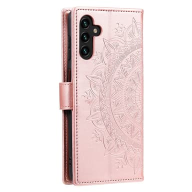 SKALO Samsung A54 5G Mandala Plånboksfodral - Roséguld