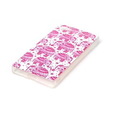 TPU Skal Z5 Compact - Ethnic Style Elephants