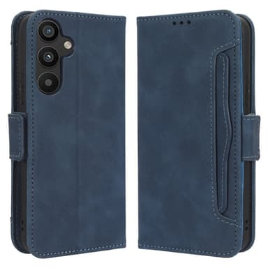 SKALO Samsung A34 5G 6-FACK Plånboksfodral - Blå