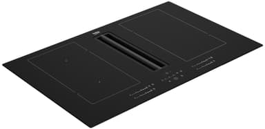 Beko Induktionshäll med fläkt HIXI84701UP (82cm)
