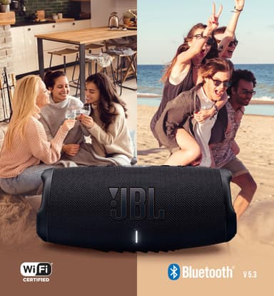 JBL Charge 5 WIFI portabel högtalare (svart)