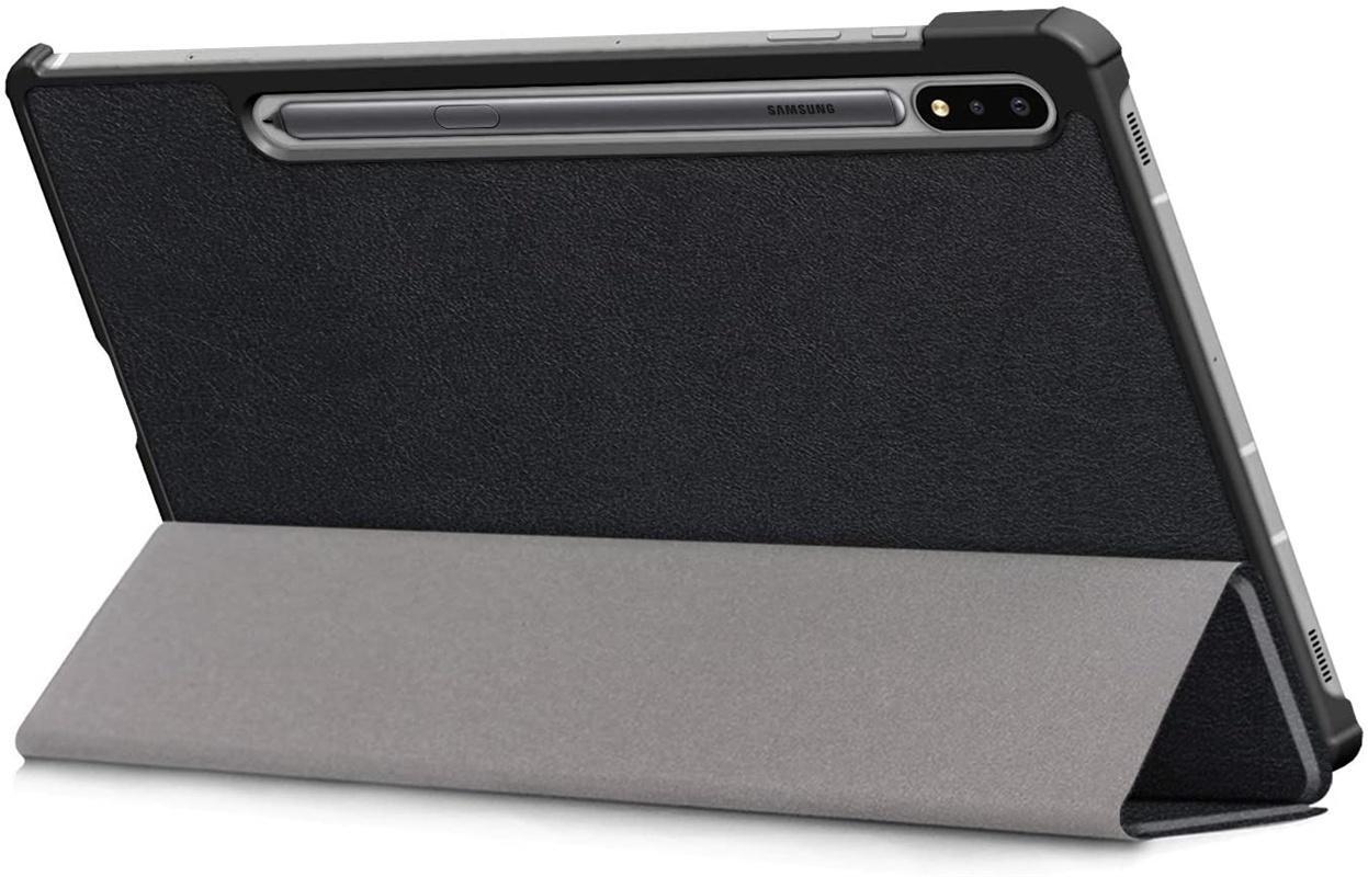Tri-fold fodral med stativfunktion för Galaxy Tab S7 11"", Svart