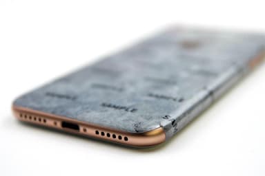 Skin för Iphone XR Space - Blå