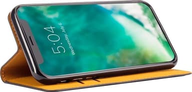 Xqisit Slimmat plånboksfodral till iPhone X/XS