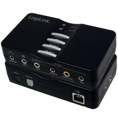 LogiLink USB-ljudkort 7.1-kanals